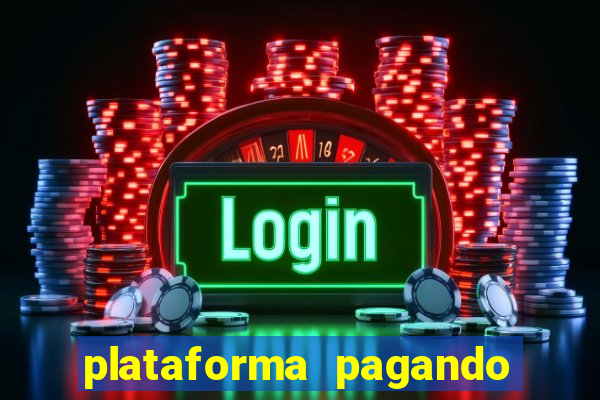 plataforma pagando 30 reais no cadastro